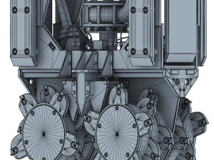 drilling rig 3D Model
