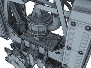 drilling rig 3Dモデル