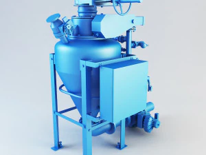 pompe ga densphase Modèle 3D