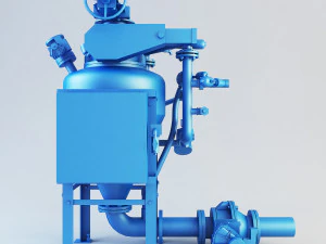 pompe ga densphase Modèle 3D