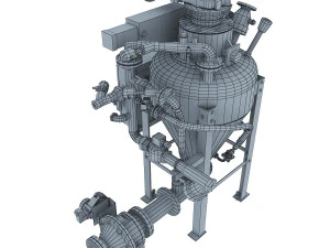 pompe ga densphase Modèle 3D