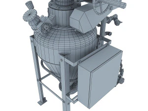 pompe ga densphase Modèle 3D