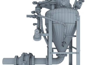 pompe ga densphase Modèle 3D