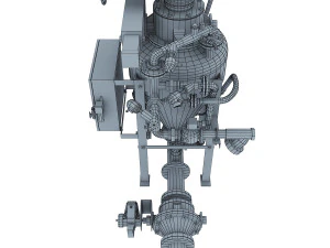 pompe ga densphase Modèle 3D