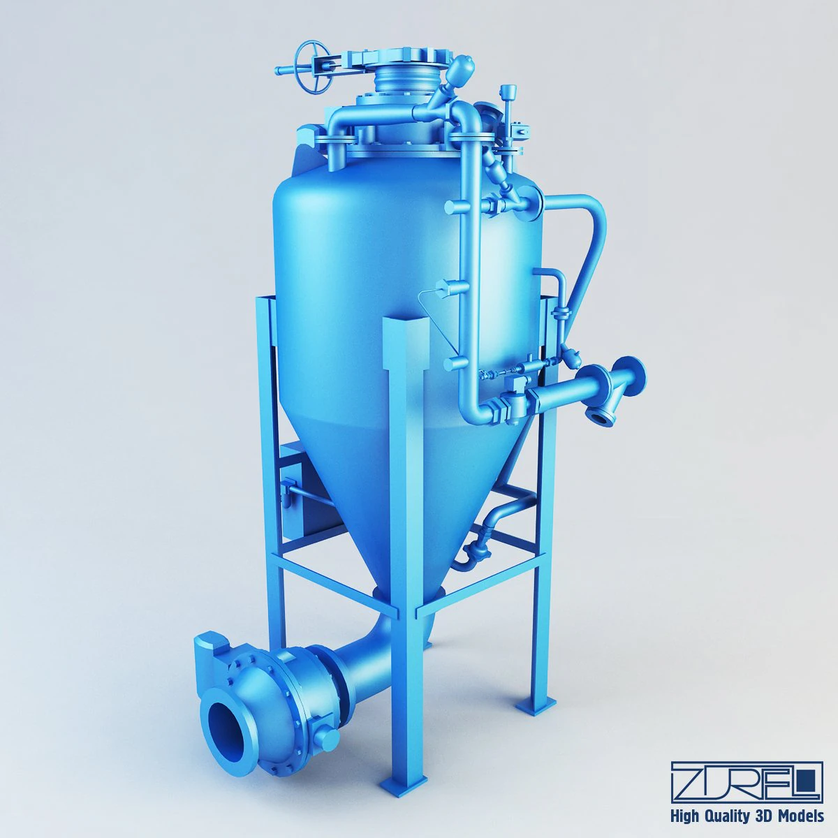 densphase ra pump 3D Model .c4d .max .obj .3ds .fbx .stl .blend 