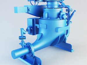 ash vessel ga pump 3D Model