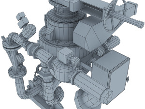 ash vessel ga pump Modello 3D