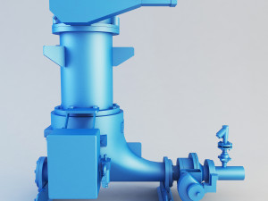 ash vessel ha pump Model 3D