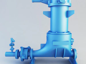 ash vessel ha pump 3D Model