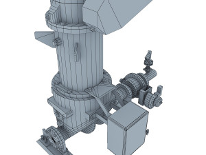 ash vessel ha pump Model 3D
