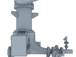 ash vessel ha pump 3D Model