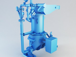 ash vessel na pump 3D Model
