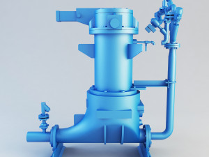 ash vessel na pump 3D Model