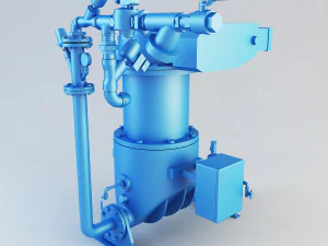 ash vessel ra pump 3D Model