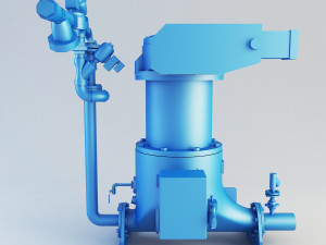 ash vessel ra pump Modelo 3D