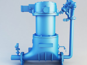 ash vessel ra pump Modelo 3D