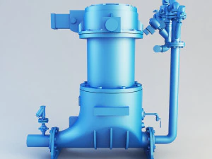 ash vessel ra pump 3D Model