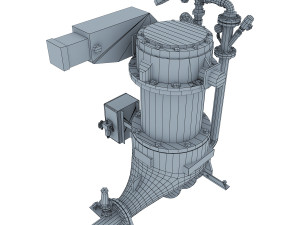 ash vessel ra pump Modelo 3D
