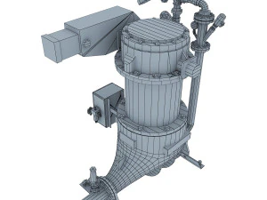 ash vessel ra pump 3D Model