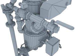 ash vessel ra pump 3D Model