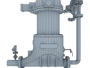 ash vessel ra pump 3D Model