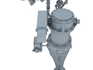 ash vessel ra pump 3D Model