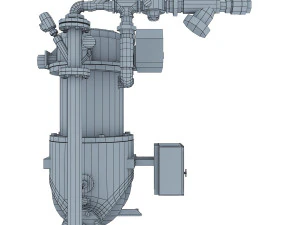 ash vessel ra pump 3D Model