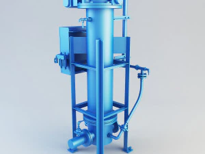 pompa tipo t pr Modello 3D