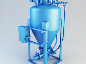 pompa conica principale Modello 3D