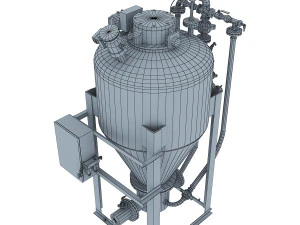 master conical pump 3D Model