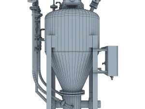 master conical pump 3D Model