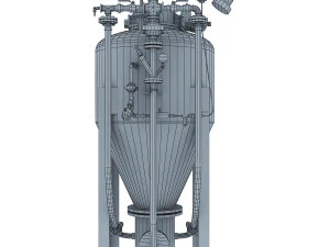 master conical pump 3D Model