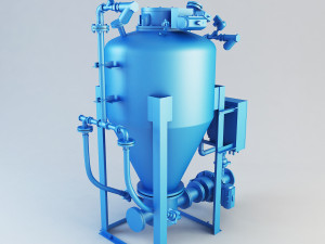 outlet conical pump Modèle 3D