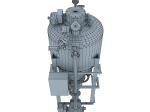 outlet conical pump 3D Model
