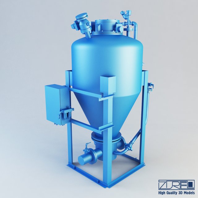 slave conical pump 3D मॉडल .c4d .max .obj .3ds .fbx .stl .blend 