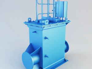 two way tap 250mm 3D Model