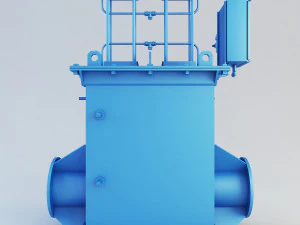 two way tap 250mm 3D Model