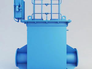 two way tap 250mm 3D Model