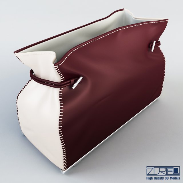 charlotte bag Model 3D .c4d .max .obj .3ds .fbx .stl .blend 