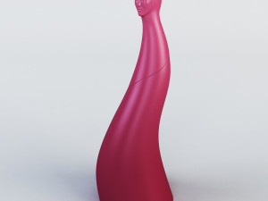 woman lamp 3D Model
