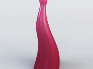 woman lamp 3D Model