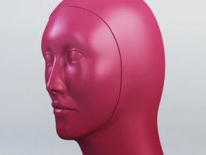 woman lamp 3D Model