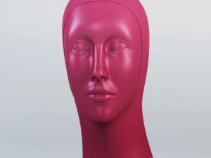 woman lamp 3D Model