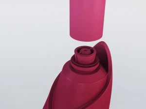 woman lamp 3D Model