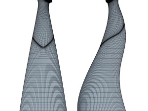 woman lamp 3D Model