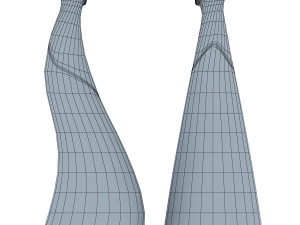 woman lamp 3D Модель
