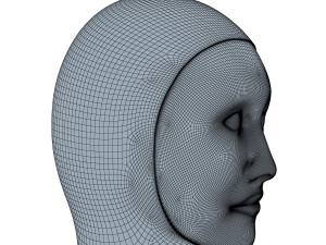 woman lamp 3D Модель