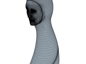 woman lamp 3D Model