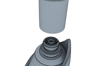 woman lamp 3D Модель