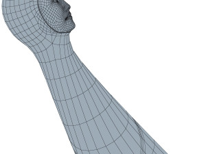 woman lamp 3D Модель